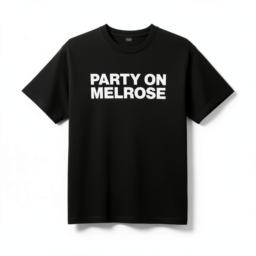Party On Melrose Tee